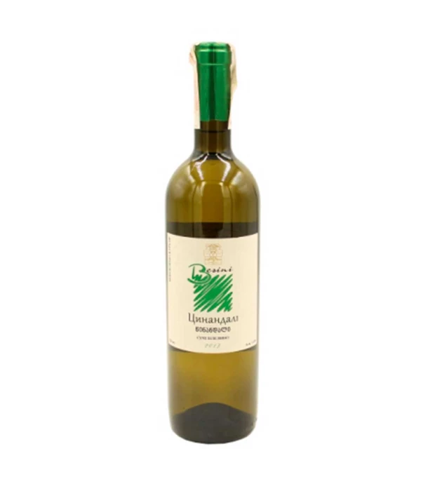 Вино Besini Tsinandali біле сухе 0,75л 13%