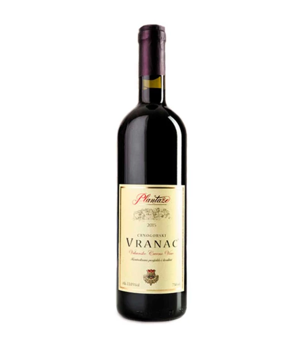 Вино Plantaze Vranac червоне сухе 0,75л 13%
