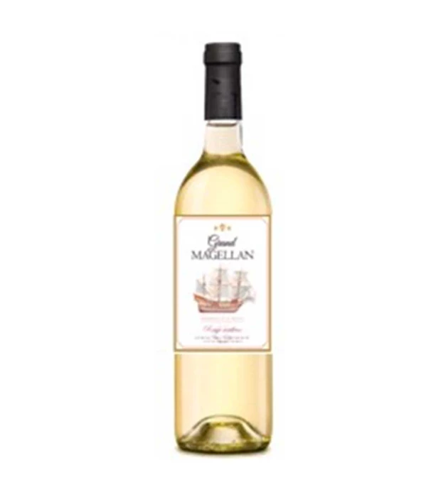 Вино Grand Magellan White белое полусладкое 0,75л 10-14%