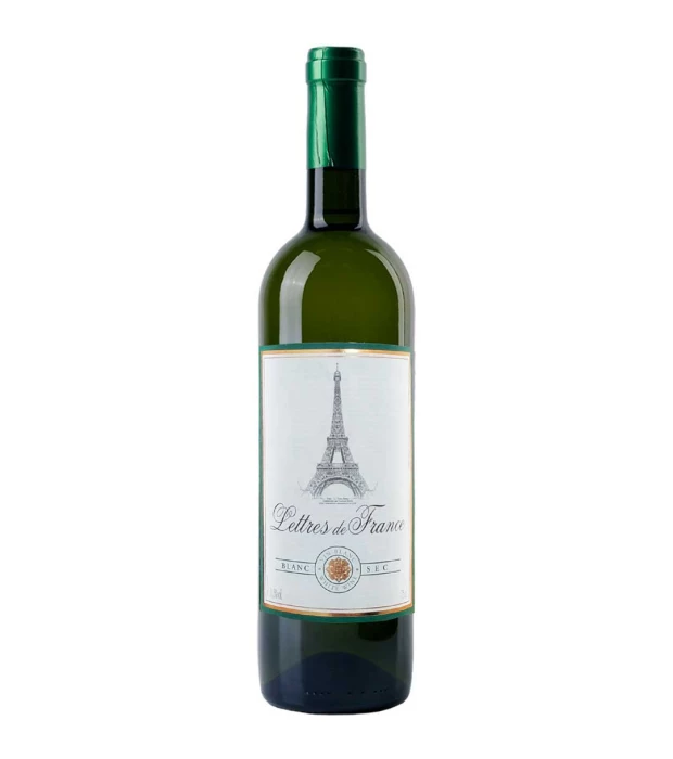 Вино Lettres de France Maison Bouey белое сухое 0,75л 11%