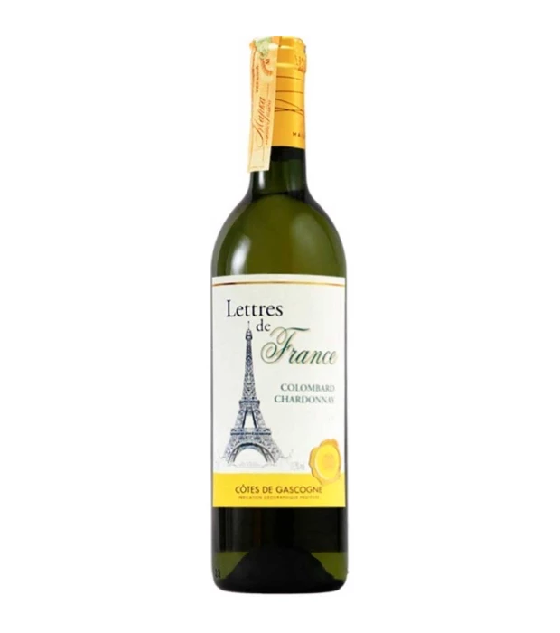Вино Maison Bouey Lettres de France Chardonney біле сухе 0,75л 11,5%
