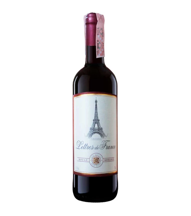 Вино Maison Bouey Lettres De France Rouge Moelleux червоне напівсолодке 0,75л 11,5%