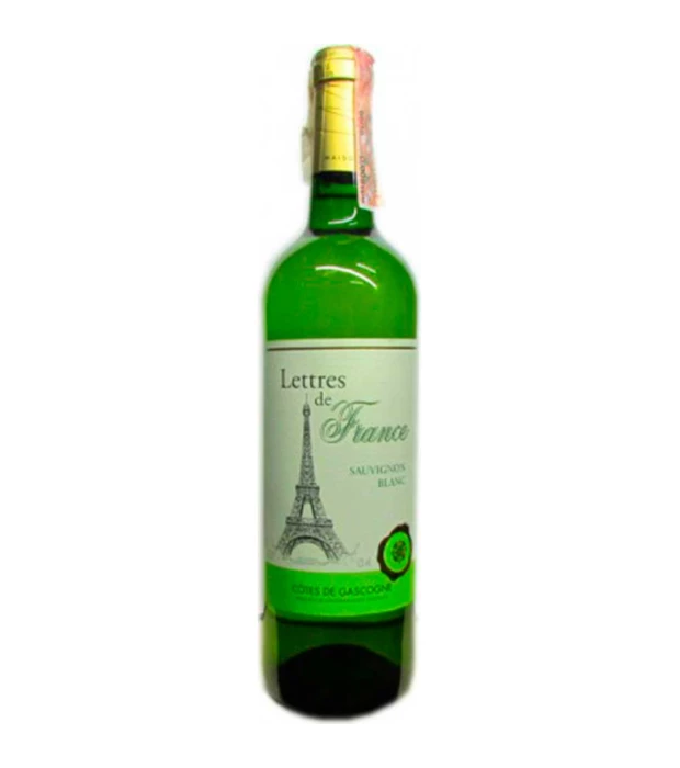 Вино Maison Bouey Lettres de France Sauvignon Blanc біле сухе 0,75л 12%