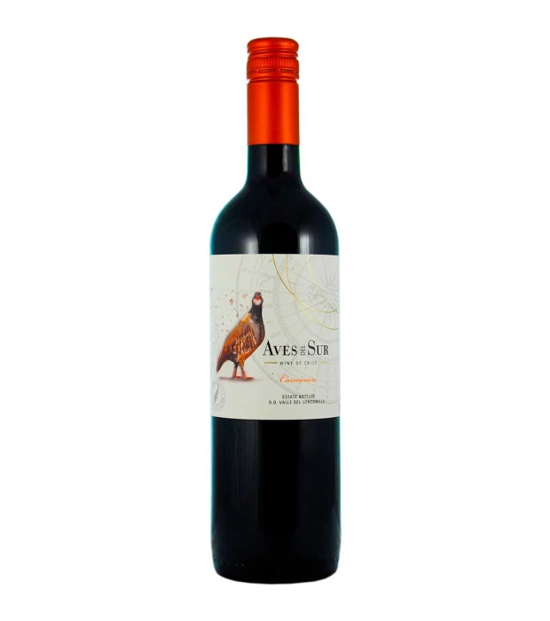 Вино Carta Vieja Aves Del Sur Carmenere червоне сухе 0,75л 12,5%