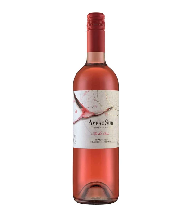 Вино Aves del Sur Merlot Rose рожеве напівсухе 0,75л 13,4%