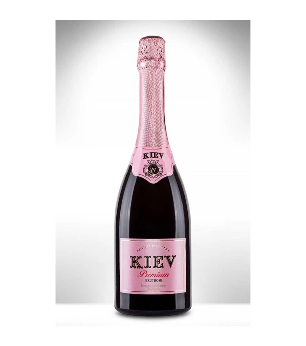 Вино игристое Kiev Premium брют розовое 0,75л 10-13,5%