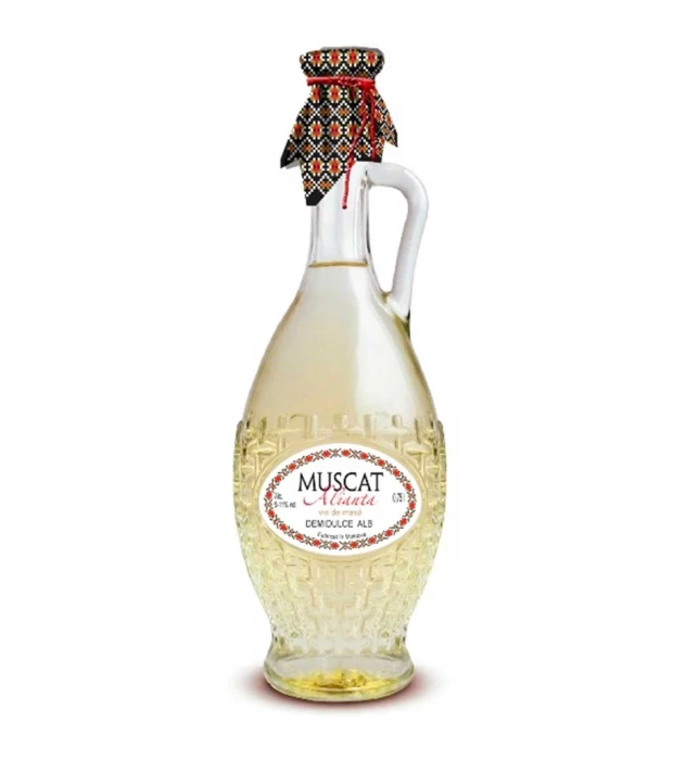 Вино Alianta Muscat біле напівсолодке 0,75л 9-11%