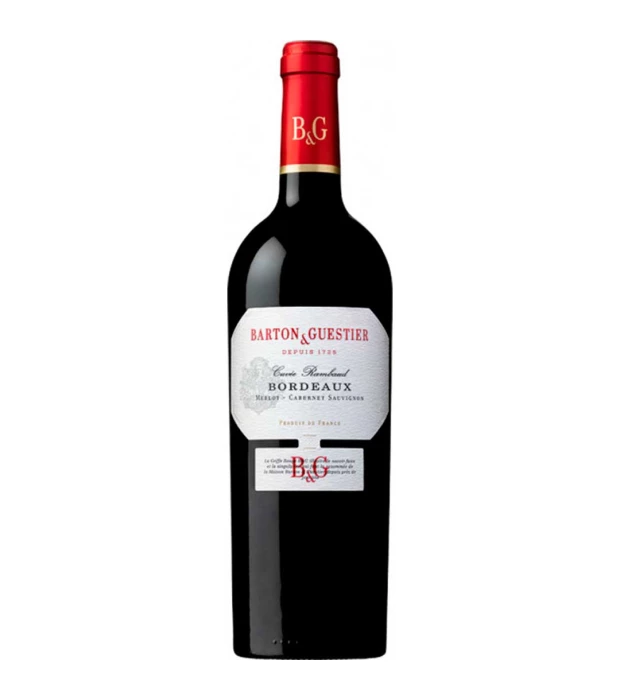 Вино Barton & Guestier Bordeaux Rouge Passeport червоне сухе 0,75л 13%