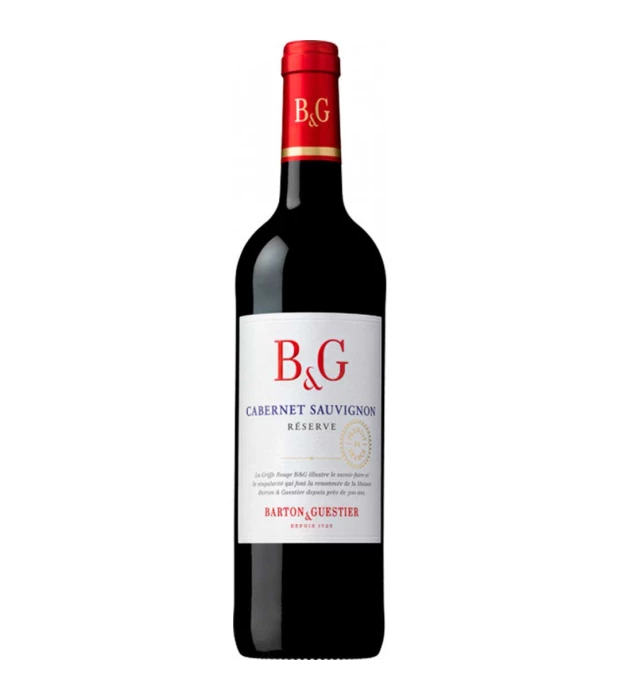 Вино Barton &amp; Guestier Cabernet Sauvignon Reserve красное сухое 0,75л 13,5%