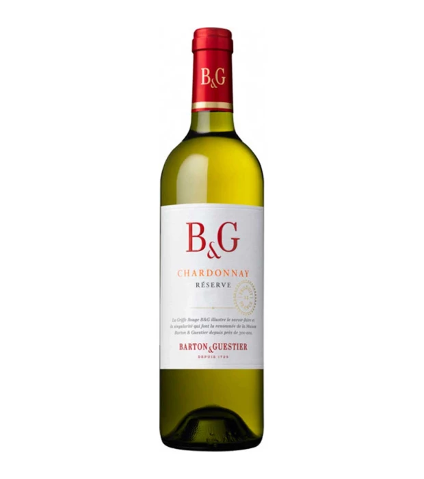 Вино Barton & Guestier Chardonnay Reserve біле сухе 0,75л 13%