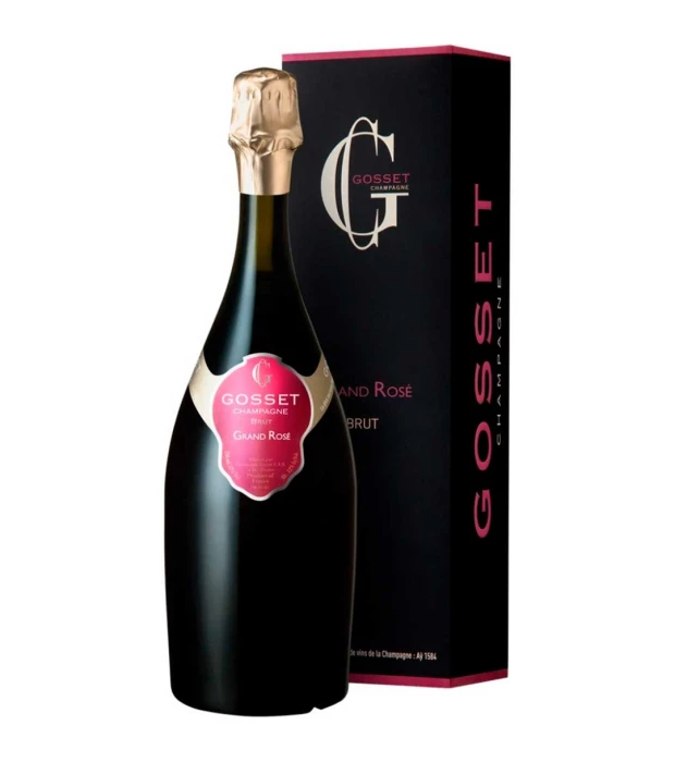 Шампанское Gosset Grand Rose розовое брют 0,75л 12%