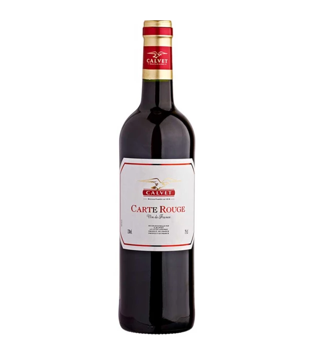 Вино Calvet Carte Rouge красное сухое 0,75л 12,5 %