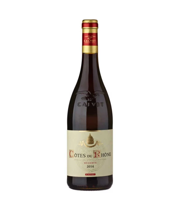 Вино Calvet Cotes du Rhone Reserve красное сухое 0,75л 13,5%