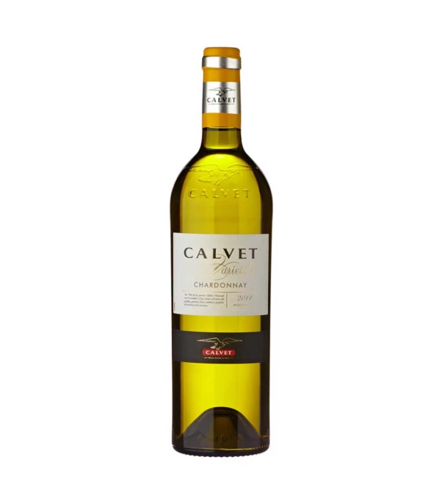 Вино Calvet Varietals Chardonnay белое сухое 0,75л 12%