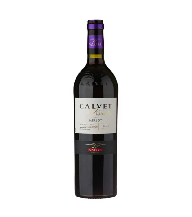 Вино Calvet Varietals Merlot червоне сухе 0,75л 12%