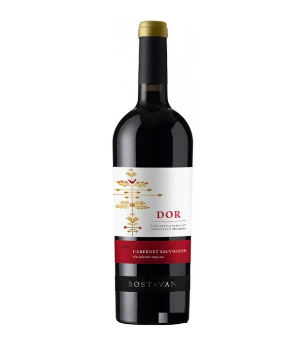 Вино Bostavan DOR Cabernet Sauvignon красное сухое 0,75л 13,5%