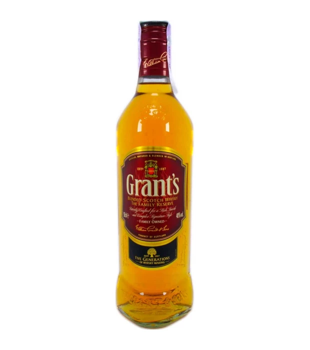 Виски бленд Grants Family Reserve 0,5 л 40%