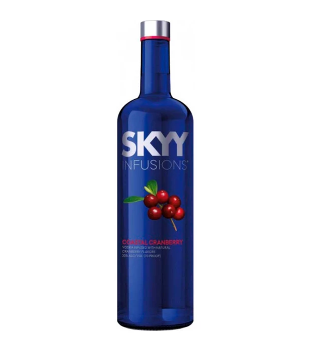 Водка со вкусом клюквы SKYY INFUSIONS, SKYY Infusions Cranberry 0,75 л 35%