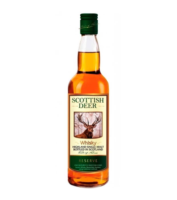 Виски Scottish Deer 3 года выдержки 0,5 л 40%