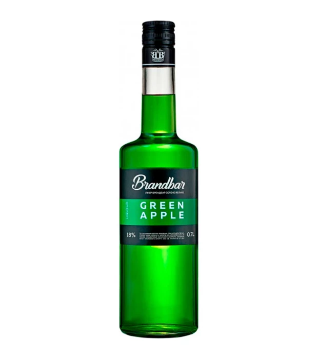 Ликер Brandbar Green Apple 0,7л 18%