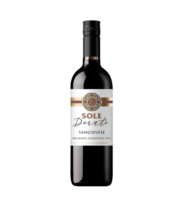 Вино Sole Dorato Sangiovese IGP Puglia сухе червоне 0,75 л 13%