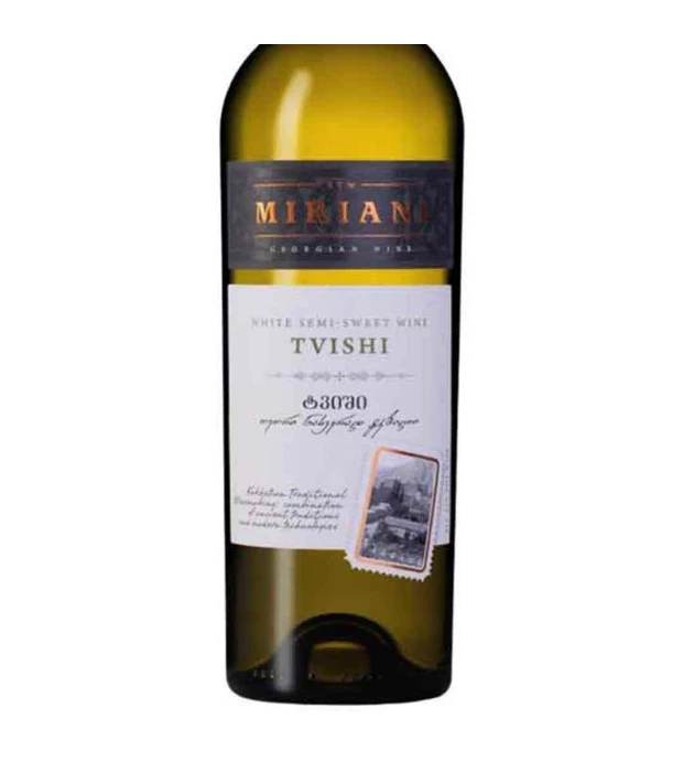 Вино Miriani Твіші біле напівсолодке 0,75л 11-12% купити