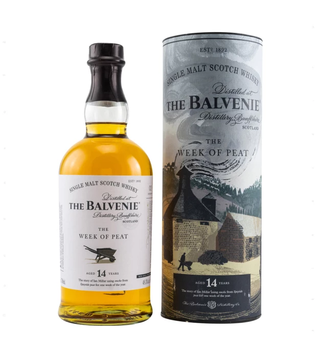 Виски односолодовый Balvenie 14 yo Week of Peat 0,7л 48,3%