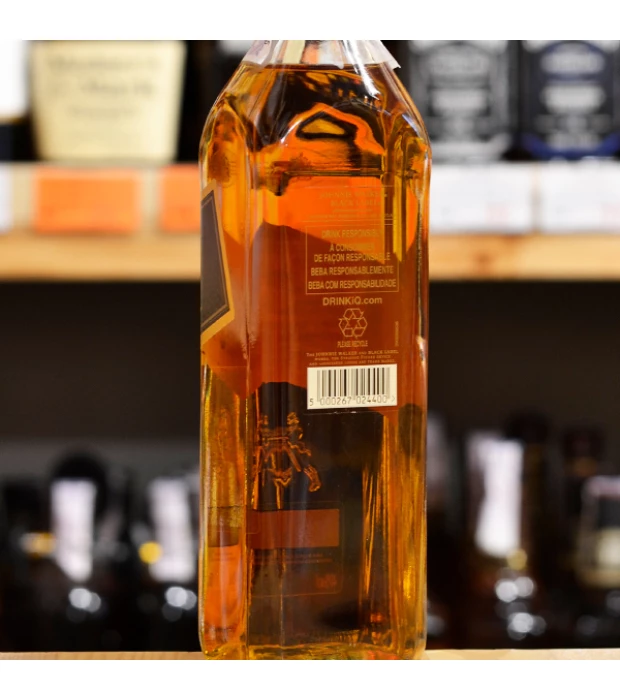 Виски Johnnie Walker Black label 12 лет выдержки 0,375 л 40% купить