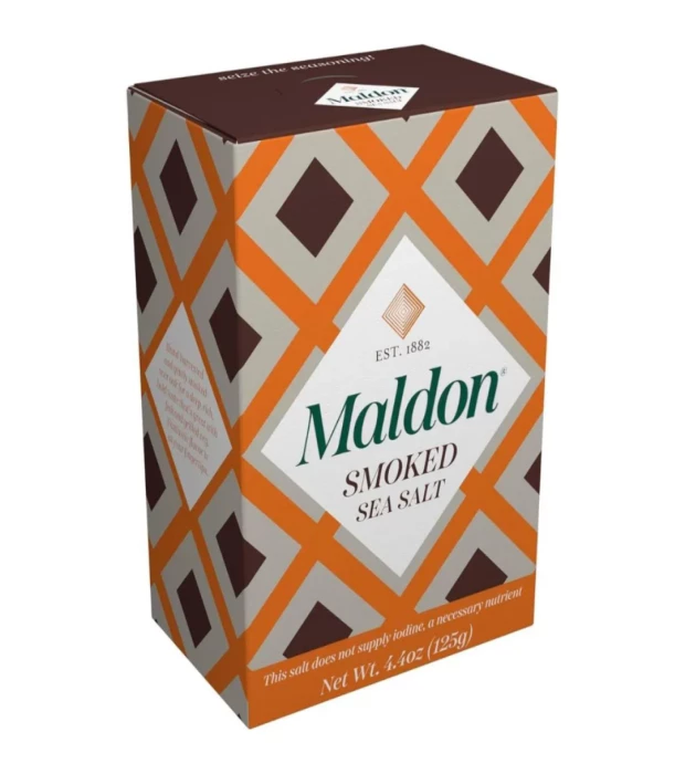 Сіль пластівцями копчена Maldon 125г