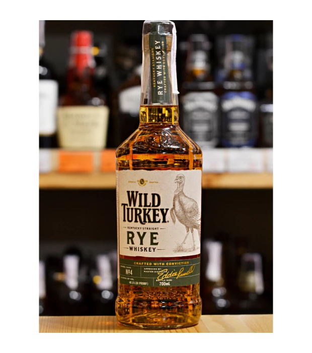 Бурбон Wild Turkey Kentucky Straight Rye от 4 лет выдержки 0,7 л 40,5% купить