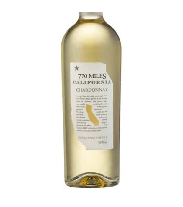 Вино 770 Miles Шардоне біле сухе 0,75л 12,5% купити