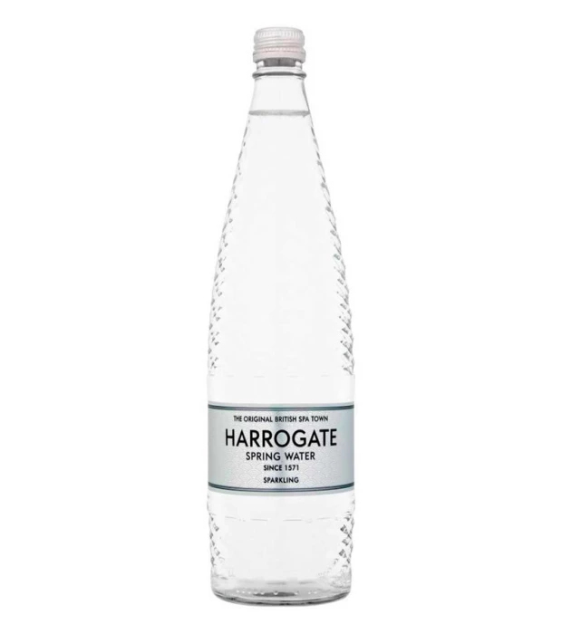 Вода родниковая газированная Harrogate стекло 0,75л