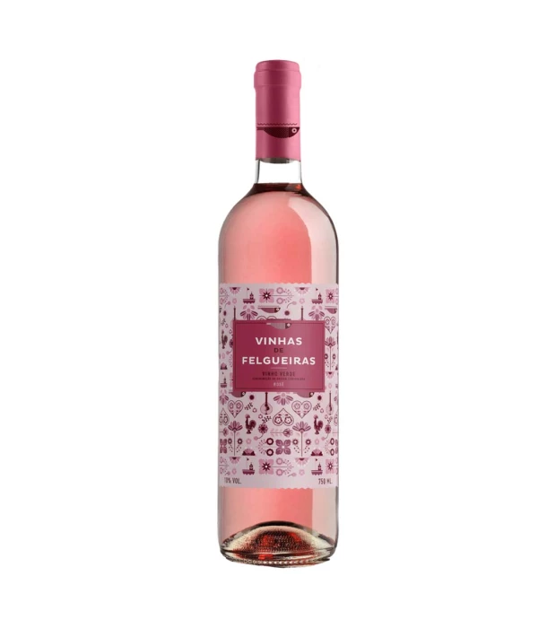 Вино TM Vinhas de Felgueiras Rose Vihno IGP Minho полусухое розовое 0,75л 10%