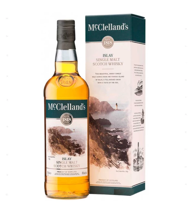 Виски односолодовый McClellnad's Islay 0,7 л 40%