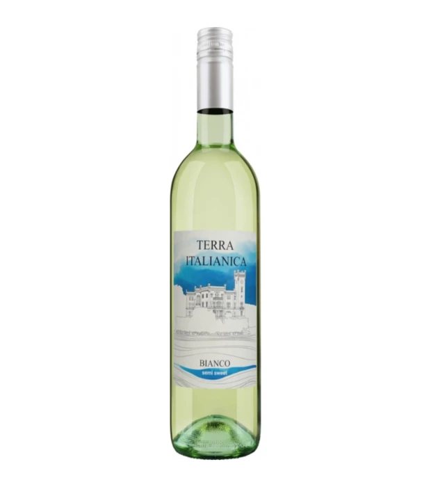 Вино Terra Italianica Bianco Amabile белое полусладкое 0,75л 10,5%