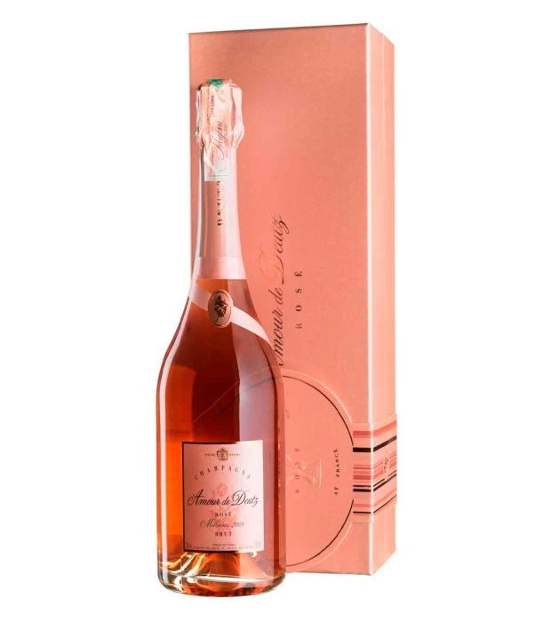 Шампанське брют рожеве Амур де Детц Розе 2013, Deutz (подарункова коробка) 1,5л 12%