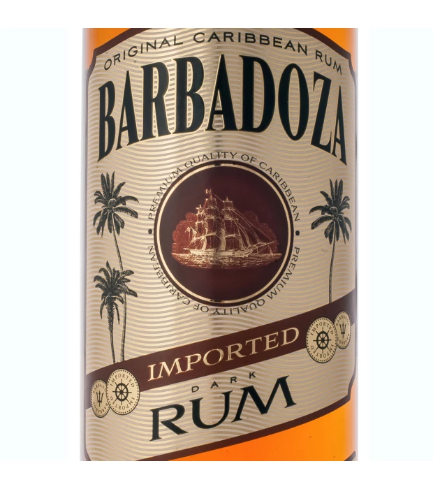 Ром доминиканский Barbadoza Dark 0,7л 37,5% купить