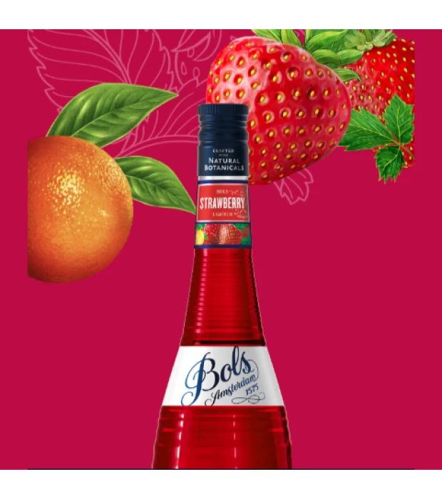 Лікер Bols Strawberry 0,7л 17% в Україні