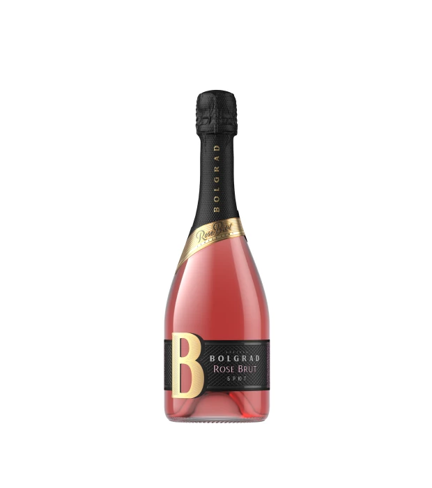 Вино ігристе Bolgrad Rose рожеве брют 0,75л 10-13,5%