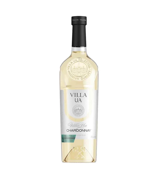 Вино Villa UA Chardonney белое сухое 0,75л 9,5-13%