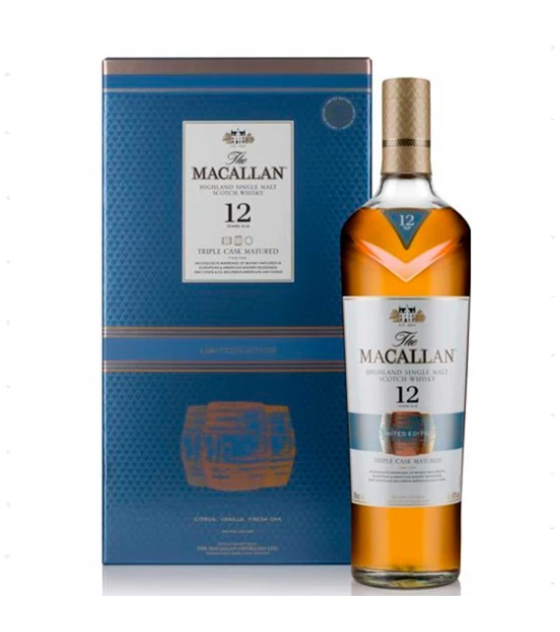 Виски Macallan Fine Oak 12 лет выдержки 0,7 л 40%