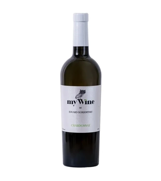 Вино біле сухе My Wine Eduard Gorodetsky Шардоне 0,75л 12,5%