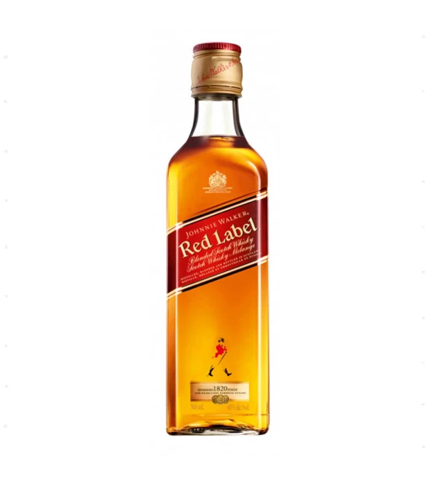 Виски Johnnie Walker Red label выдержка 4 года 0,5 л 40%