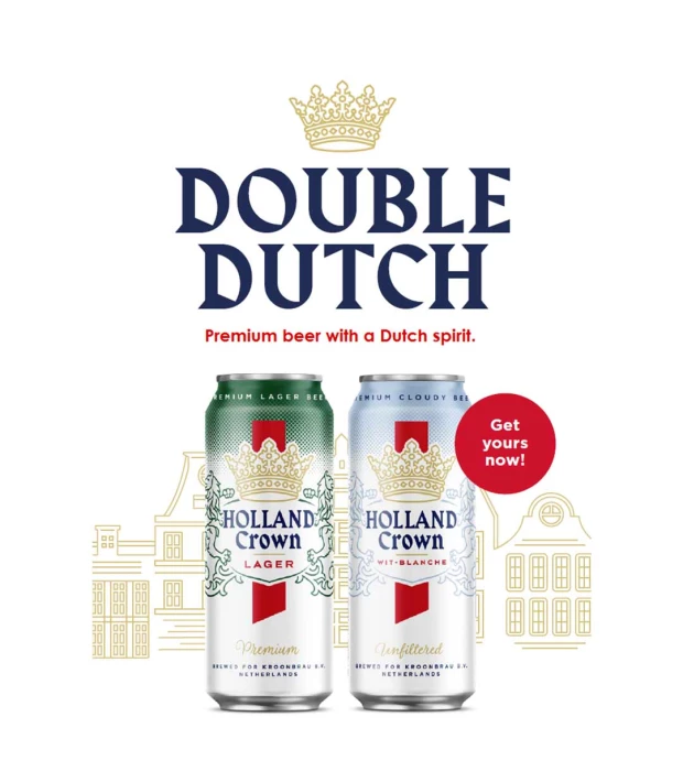 Пиво Holland Crown Wit Blanche Unfiltered светлое нефильтрованное 0,5 л 5% купить