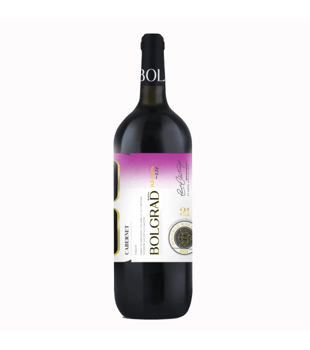 Вино Bolgrad Cabernet сухе червоне 1,5л 9,5-14%