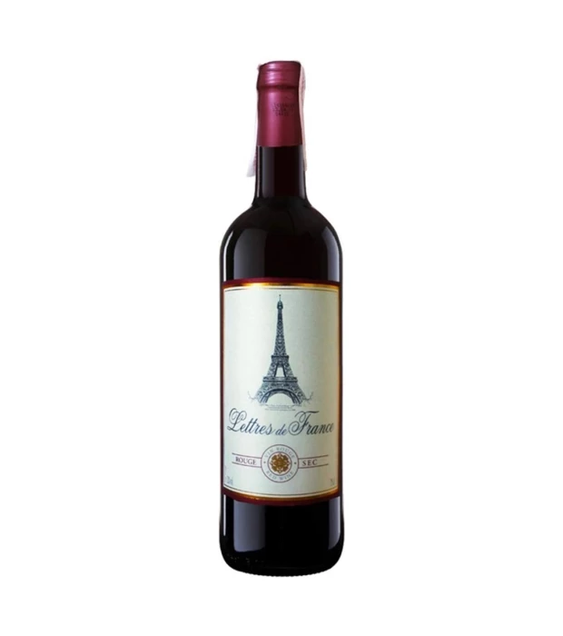 Вино Maison Bouey Lettres de France Rouge Sec красное сухое 0,75л 12%