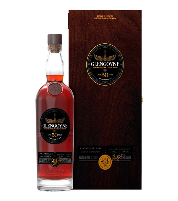 Виски односолодовый выдержанный Glengoyne 30yo 0,7л 46,8%
