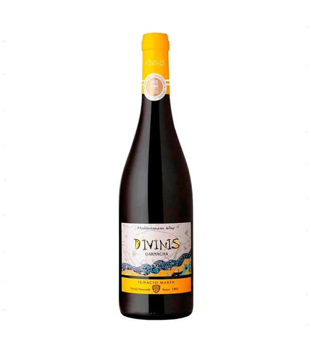 Вино Divinis Mediterranean Garnacha красное сухое 0,75 л 13%