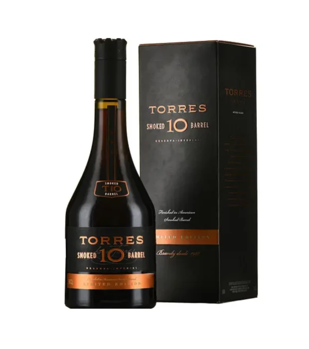 Бренди Torres Smoked Barrel 10 0,7л 38%