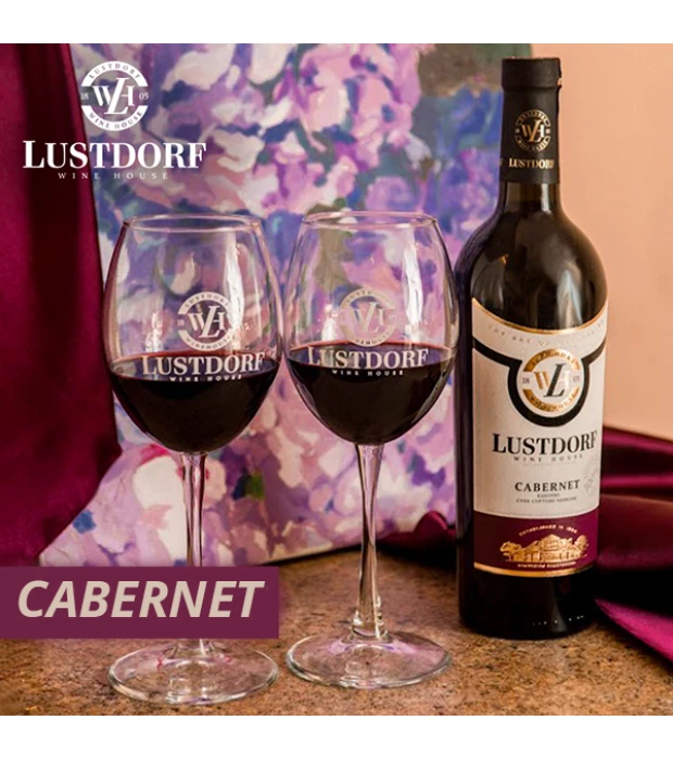 Вино Lustdorf Cabernet сортове червоне сухе 0,75л 9-14% купити